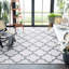 Tapis d'intérieur / extérieur géométrique Murielle Performance-643911588