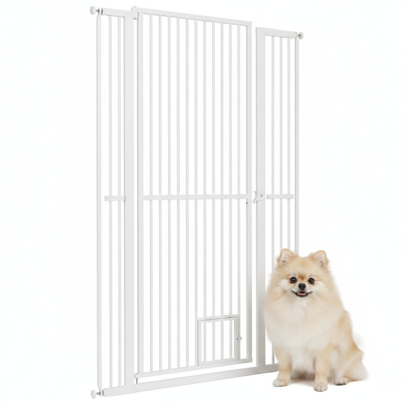 Barrière de sécurité pour animaux surélevée adaptée aux chiens et aux félins