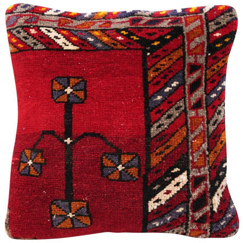 Housse et insert de coussin carré 100% laine
