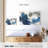 Avery Gold On Blue Splashes-107683439