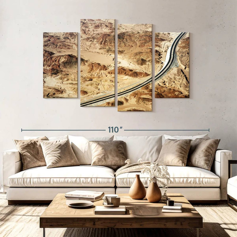 Mehar Highway In Sinai Peninsula, 54" H x 84" W