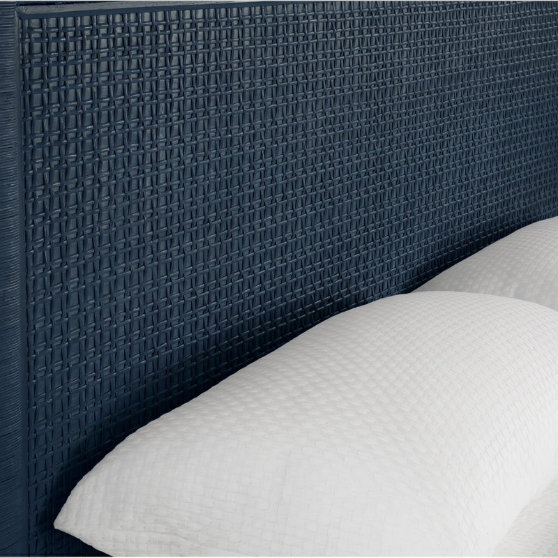 Naples Low Profile Standard Bed, King, Sea Glass