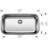 Stellar 32" Single Bowl Undermount Stainless Steel Kitchen Sink