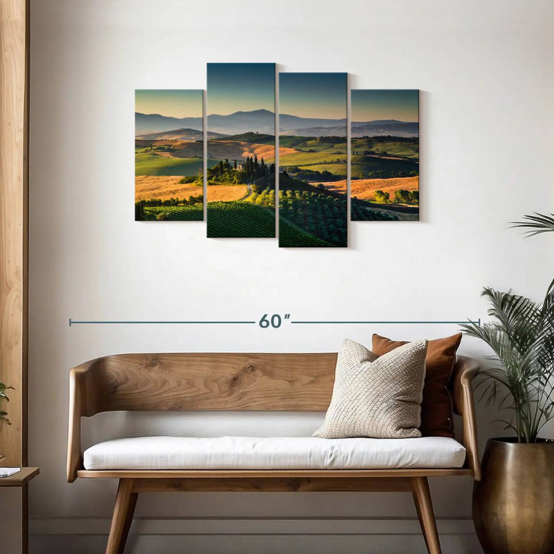 Lynelle, Toscane, Collines et Vallées, H 27 po x l 43 po