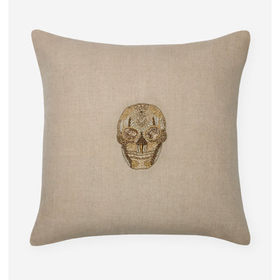 Skull Square Pillow Cover & Insert