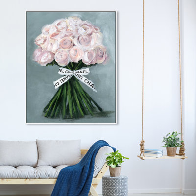 " Floral And Botanical The Perfect Bouquet, Glam Pink " by Oliver Gal