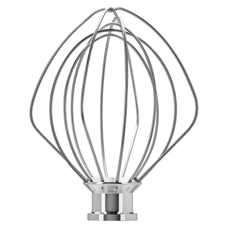 Fouet en acier inoxydable KitchenAid® pour batteurs sur socle inclinables de 4,5 et 5 pintes KitchenAid®