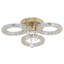 Luxury Ring LED Crystal Chandelier, Gold Finish And K9 Crystal Accents-307950199-307950198-307950193