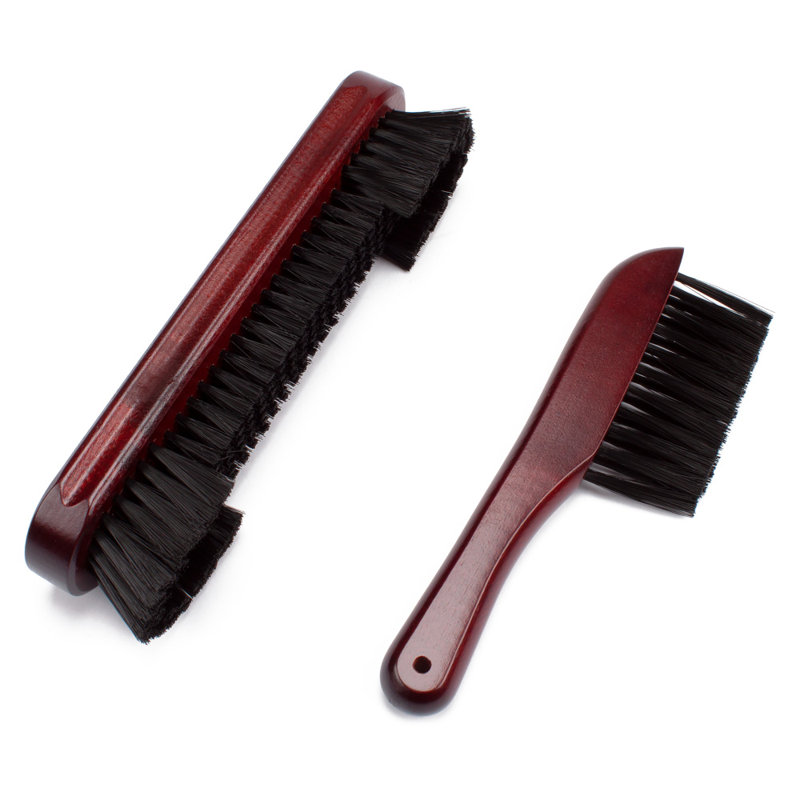 Ensemble de brosse pour table de billard et brosse de 9 pouces, Acajou