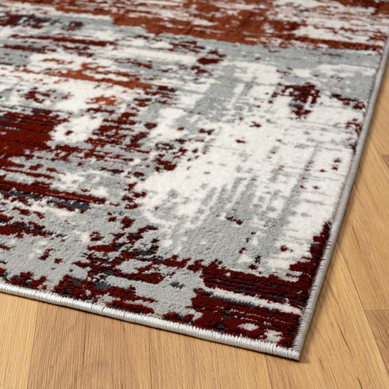 Sharne Abstract Indoor Rug, Rectangle 7'8" x 10'