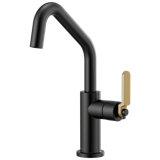 Litze® Bar Faucet with Angled Spout and Industrial Handle