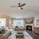 Nicola 60" 3-Blade Black Ceiling Fan With Led Light and Remote Control