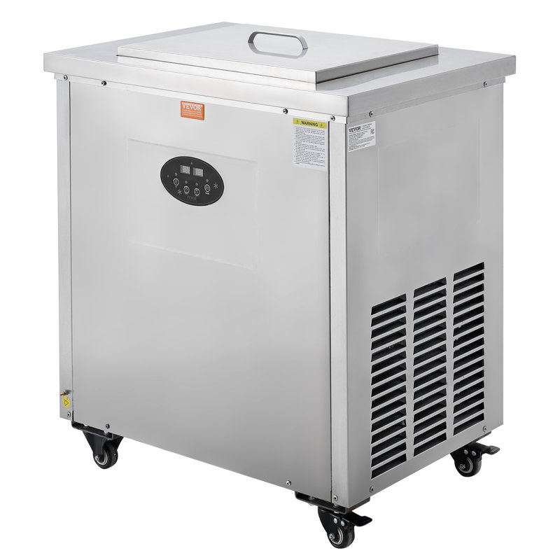 Commercial Grade Stainless Steel Ice Popsicle Machine with Hand Crank