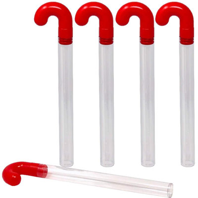 Candy Cane Tubes 1" X 10"