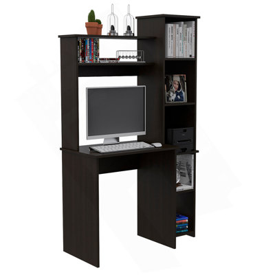 Nashville Writing Desk, Six Shelves