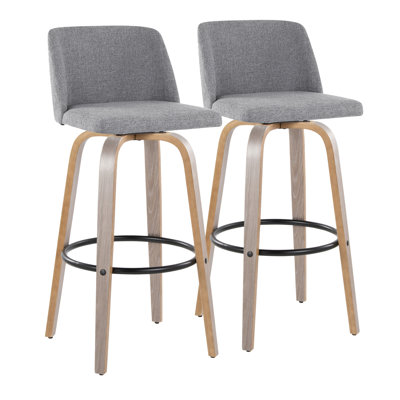 Toriano Swivel Upholstered Counter Stool