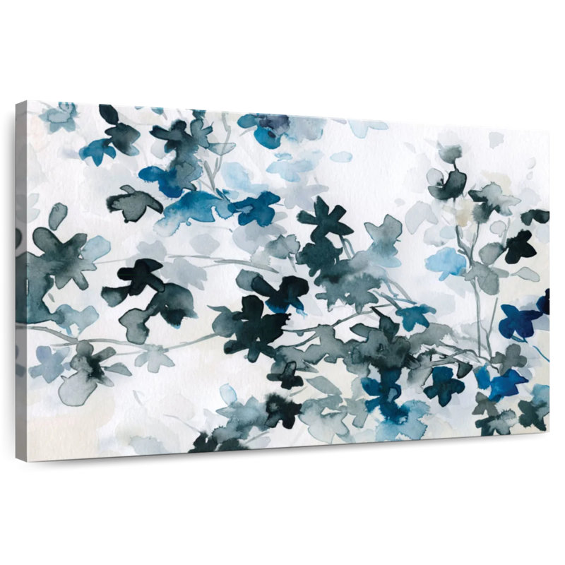 Fleurs de cerisier bleues Avery, H 24 po x l 36 po