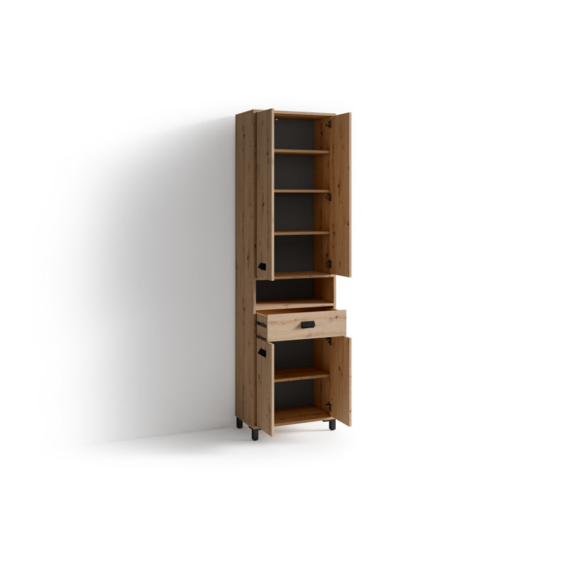 Mongo Linen Cabinet, Artisan Oak