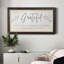 Art textuel sur toile, "Grateful For Everything"-1767047785