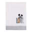 Couverture pour bébé super douce Disney Mickey Mouse Love Mickey - blanc, gris et brun clair