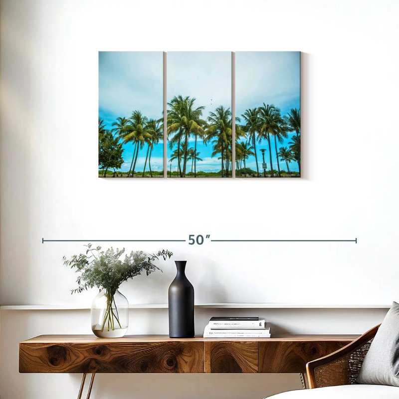Cocotiers Gillard, Floride, H 20 po x l 33 po