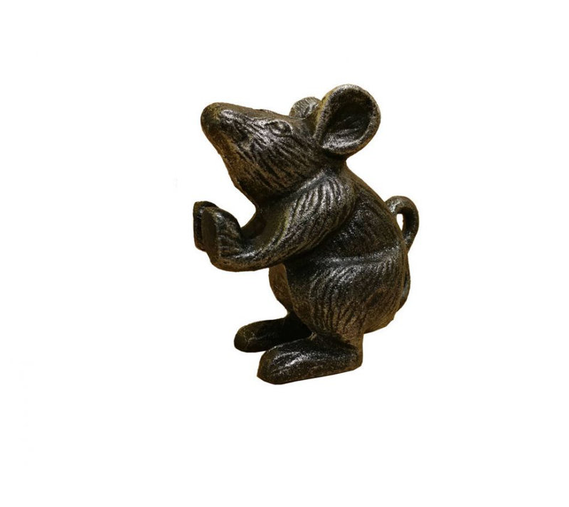 Butée de plancher pondérée pour souris en fonte, Bronze