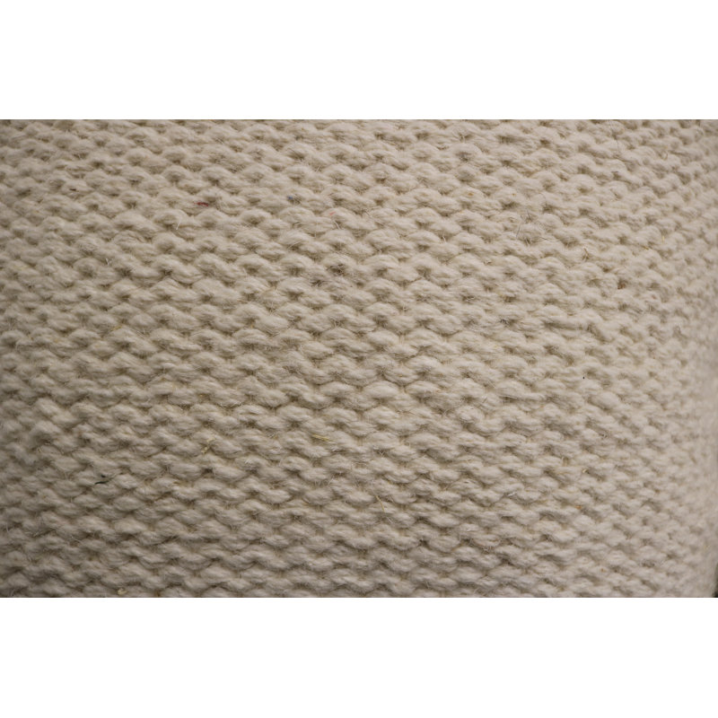 Abstract Wool Blend Throw Pillow