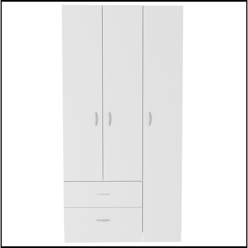 Armoire Eureka, Blanc