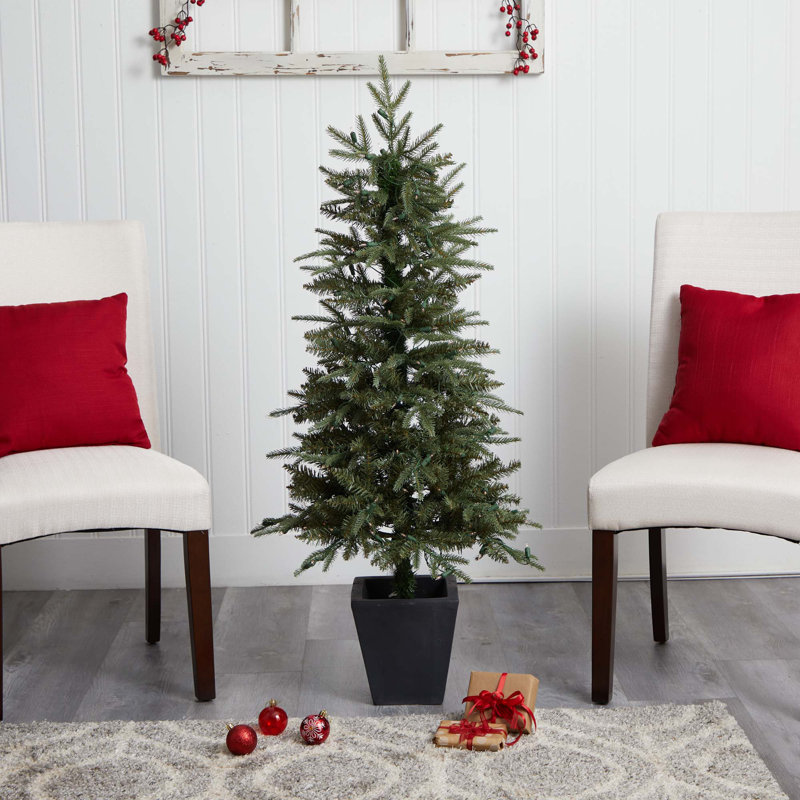 Sapin de noël artificiel vert 4,5 pi