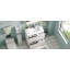 Meuble-lavabo 30 po avec lavabo en céramique et tiroirs pleine extension-116792569