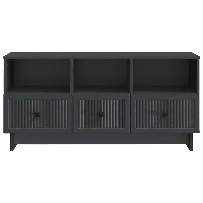 Unfinished TV Stand for TVs up to 43", Black