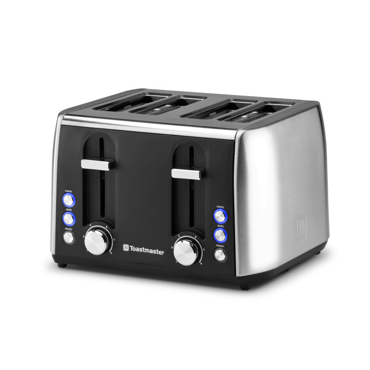 Matte Black 2 Slice Toaster