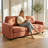 Ultra-Soft Chenille Sofa with Removable Cushions and Square Armrests