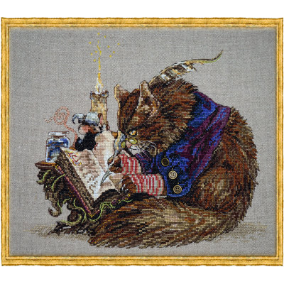 Catligrapher 103-P001 K Counted Cross Stitch Kit