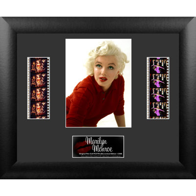 Marilyn Monroe MGC Double FilmCell Presentation Framed Vintage Advertisement
