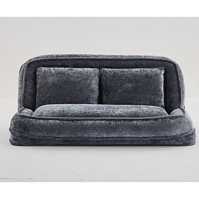 Causeuse-lit double pour chien, Gris foncé