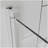 Pivot Shower Doors, 30" W x 72" H Frameless Bi-fold Swing Shower Door,1/4" (6mm) Clear Tempered Glass, Chrome Finish Hardware, Reversible Installation