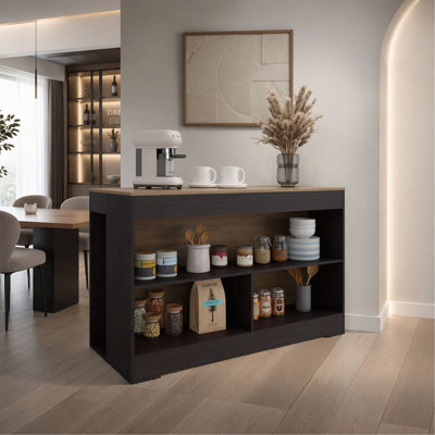 Îlot de cuisine Wenge
