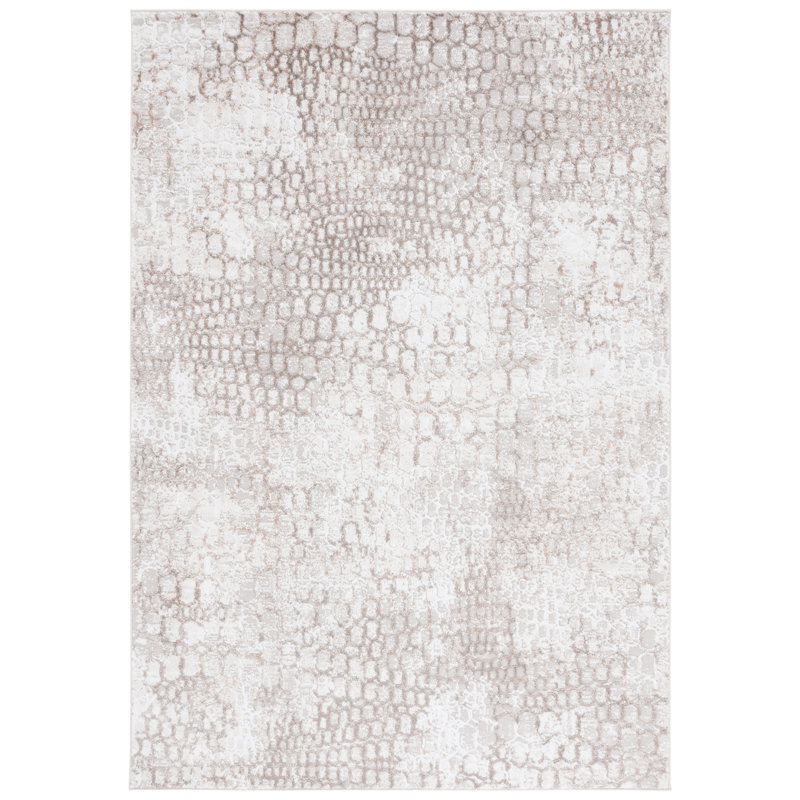 Prader Performance Abstract Rug, Rectangle 4' x 6'