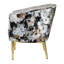 Fauteuil en velours l 31 po Lyli-1483347168