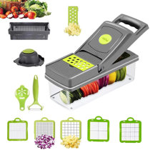 Kcourh Commercial Electric Multifunctional Vegetable Chopper Food