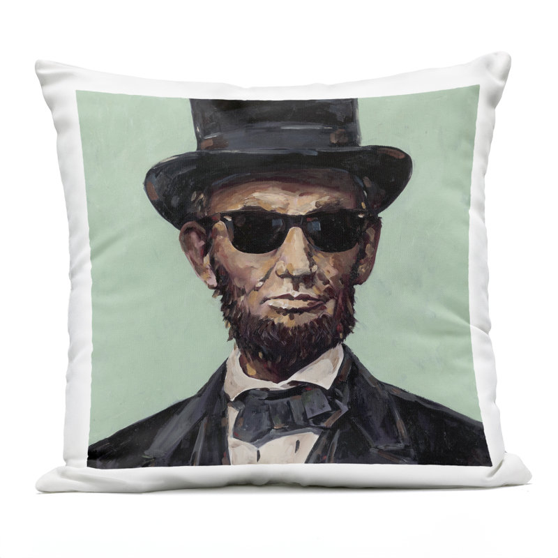 Coussin Honest Abe
