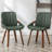 Faux Leather Upholstered Office Chair with Solid and Manufactured Wood Frame-2028803380