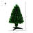 2. Tall Pre-Lit Douglas Fir Tabletop Artificial Christmas Tree With Realistic Branches, Fibre Optic LED Lights And 85 Tips,