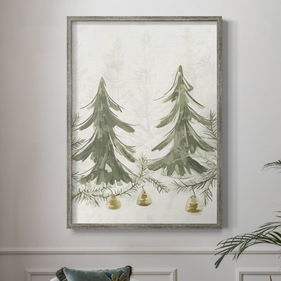 Christmas Holiday Art CDXVIII Framed Print - Solid Wood