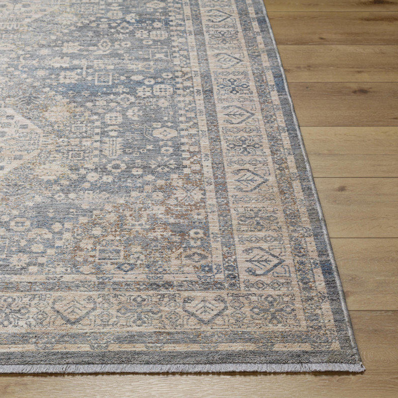 Dieks Oriental Indoor Rug, Round 6'7"