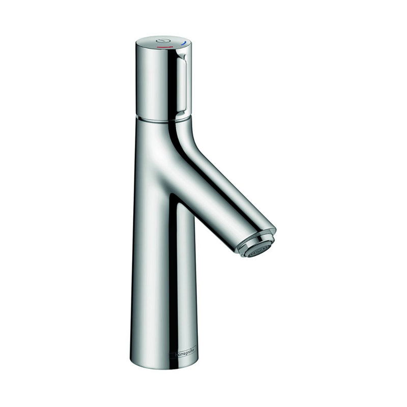 Robinet de salle de bain monotrou facile à ouvrir / à fermer à poignée simple Talis S, Chrome