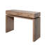 Console rustique en bois avec 3 tiroirs, table d'entrée 47 po avec tiroirs, console en bois pour entrée, couloir, vestibule, couloir, bureau