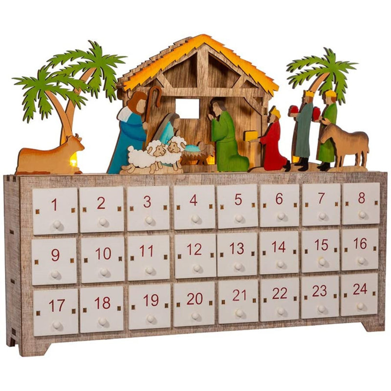 Christmas Sheep, Donkey, Cow Advent Calendar