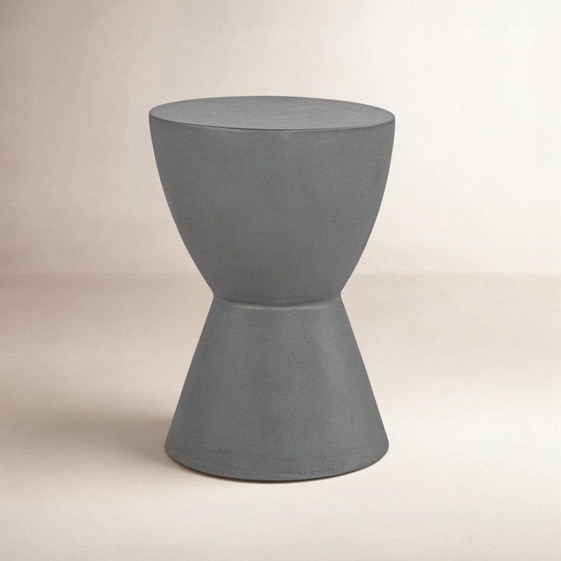 Tabouret d'appoint Neil, Gris